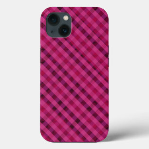 Fuchsia Plaid - Custom iPhone 6 Tough Case