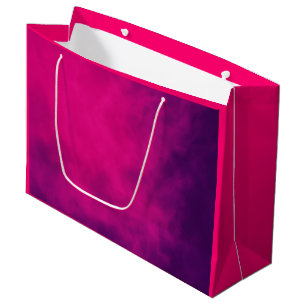 Fuchsia Purple Cloud Gift Bag – Customizable
