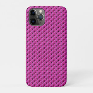 Fuchsia Ranunculus - Modern Floral Design iPhone 11 Pro Case
