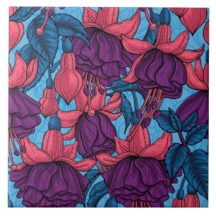 Fuchsia Tile