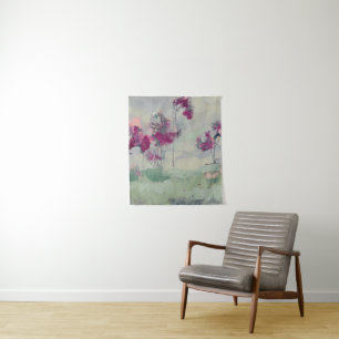 Fuchsia Treeline Tapestry