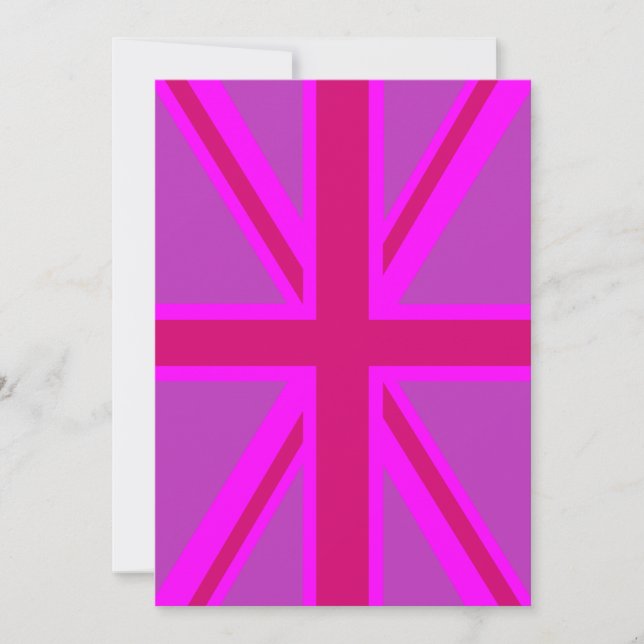 Fuchsia Union Jack (Front)
