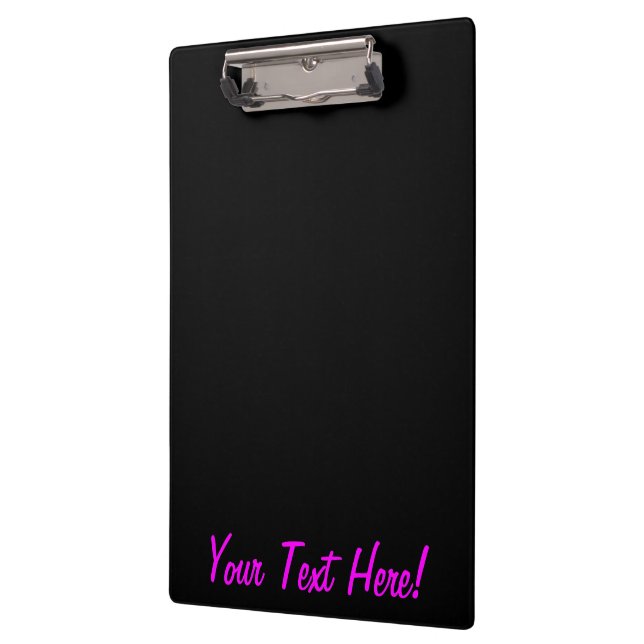 Fuchsia Union Jack Clipboard (Left)