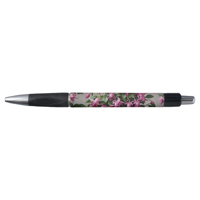 Fuchsias flowers in vase  pen (Front)
