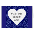 Fuck Cancer Note Card, w/envelopes