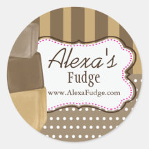 Fudge Business Stickers