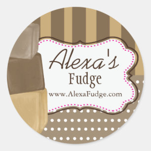 Fudge Business Stickers