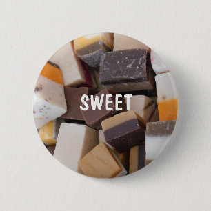 Fudge Paradise Customisable Badge 2 Inch Round Button