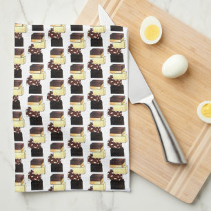 Fudge Stack Confection Confectionery Candy Sweets Kitchen Towel