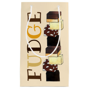 Fudge Stack Confection Confectionery Candy Sweets Small Gift Bag