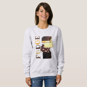 Fudge Stack Confection Confectionery Candy Sweets Sweatshirt