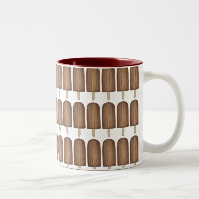 Fudgesicle Chocolat Fudge Popsicle Mug (Droit)