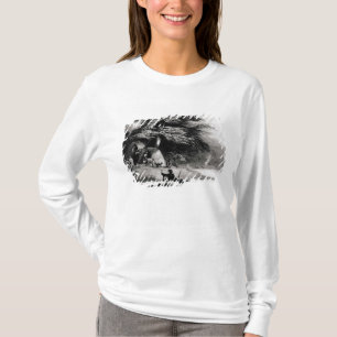 Fuegian Wigwams at Hope Harbourin the Magdalen T-Shirt