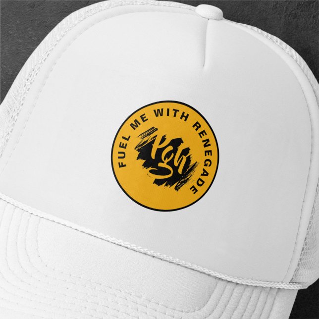 Fuel Me With Renegade Steel City Retro  Trucker Hat (Creator Uploaded)