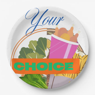 Fuel or Fool – Your Call Paper Plate