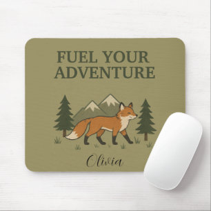 Fuel Your Adventure Fox Mousepad