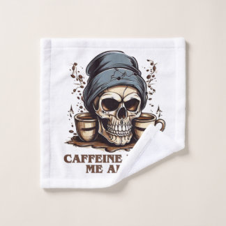 Fueled by Caffeine-Caffeine Keeps Me Alive Bath Towel Set