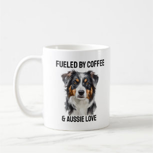Fueled by Coffee & Aussie Love coffee Mug