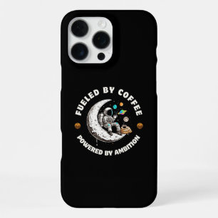 Fueled by Coffee Powered by Ambition Phone Case