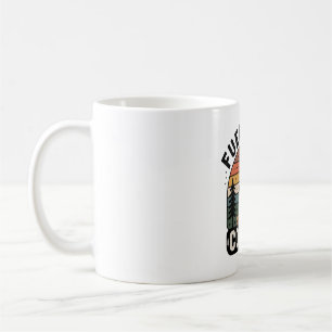 Fueled by Coffee Retro Camp Mug
