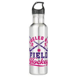 Fueled by Field Hockey Cute Player Team 710 Ml Water Bottle