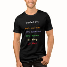 Fuelled By: Chaos Formula – Funny Customizable Tee