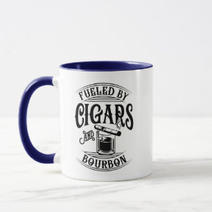 Fuelled By Cigars & Bourbon Mug