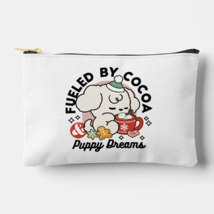 Fuelled by Cocoa and Puppy Dreams – Cute Winter Do Accessory Pouch