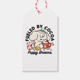 Fuelled by Cocoa and Puppy Dreams – Cute Winter Do Gift Tags
