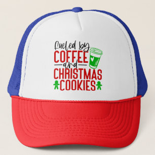 Fuelled by Coffee and Christmas Cookies-56580 Trucker Hat