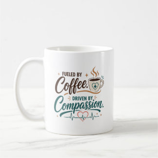 Fuelled by Coffee Thank You Nurse Mug