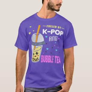 Fuelled by K-Pop and Bubble Tea - Otaku  T-Shirt