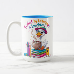 Fuelled by Learning Goose Mug – Back to School Fun