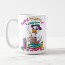 Fuelled by Learning Goose Mug – Back to School Fun