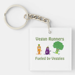 Fuelled by Veggies Keychain