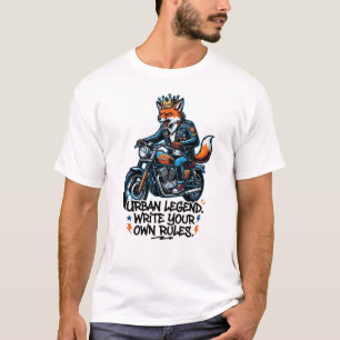 FuelThe Unstoppable Drive Urban Legend Biker Front T-Shirt