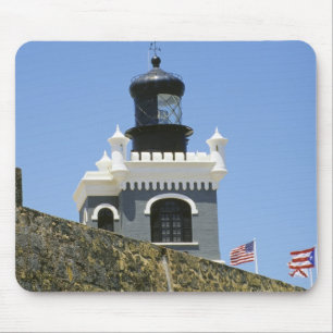 Fuerte San Felipe del Morro's grey castellated Mouse Pad