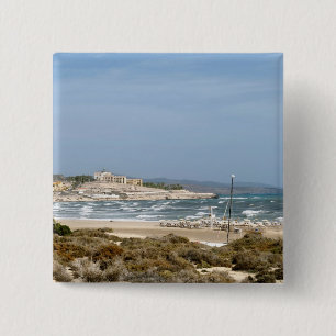 Fuerteventura 2 Inch Square Button