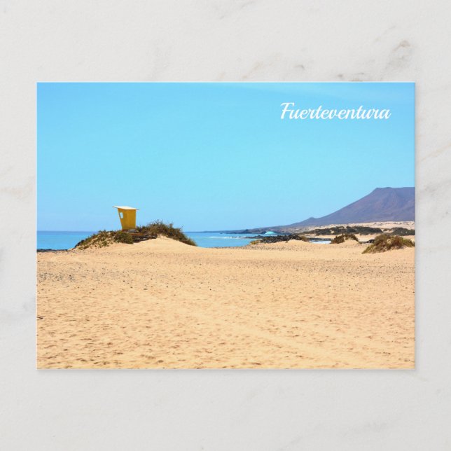 Fuerteventura beach - postcard (Front)
