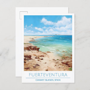 Fuerteventura Canary Islands Spain Travel  Postcard