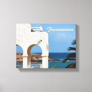 Fuerteventura Card Canvas Print