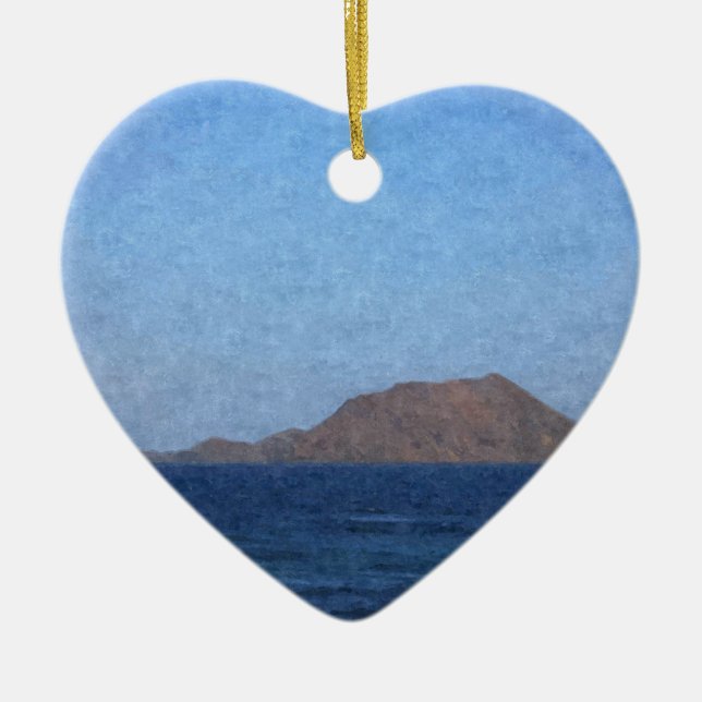 Fuerteventura Ceramic Ornament (Front)