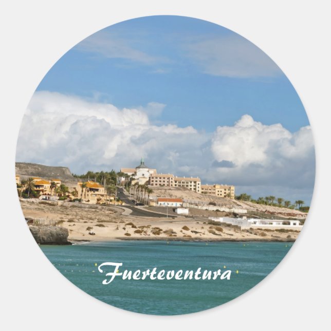 Fuerteventura Classic Round Sticker (Front)
