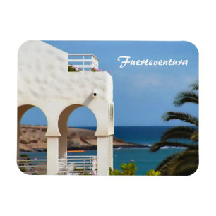 Fuerteventura Coastal Travel Art Magnet