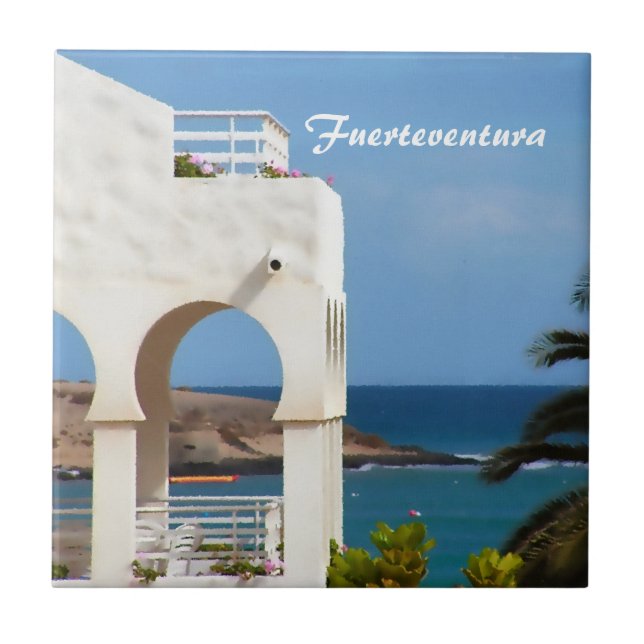 Fuerteventura Cork Coaster (Front)