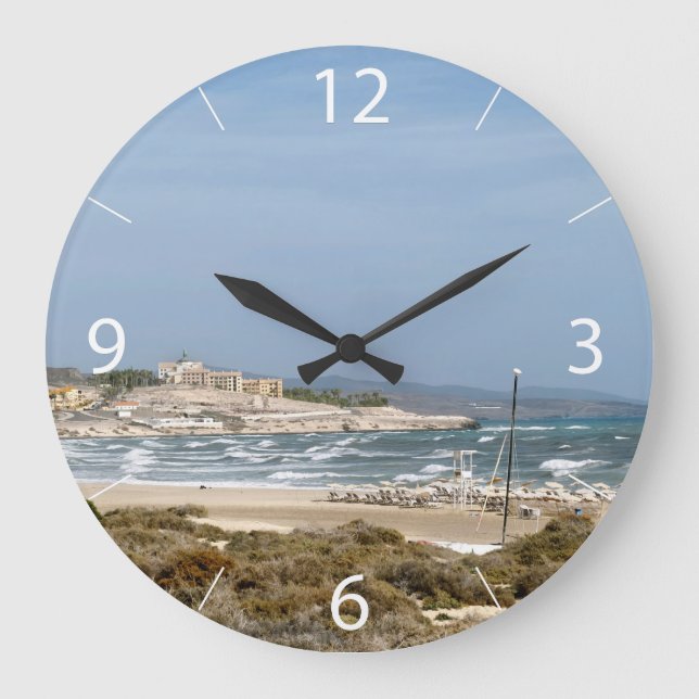Fuerteventura Large Clock (Front)