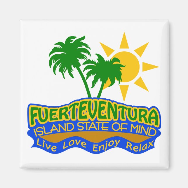 Fuerteventura State of Mind magnet (Front)
