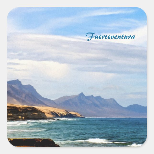 Fuerteventura Sticker (Front)