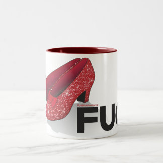 FUG Ruby Slippers Two-Tone Coffee Mug