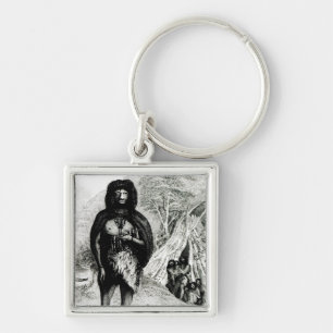 Fugian Man Keychain